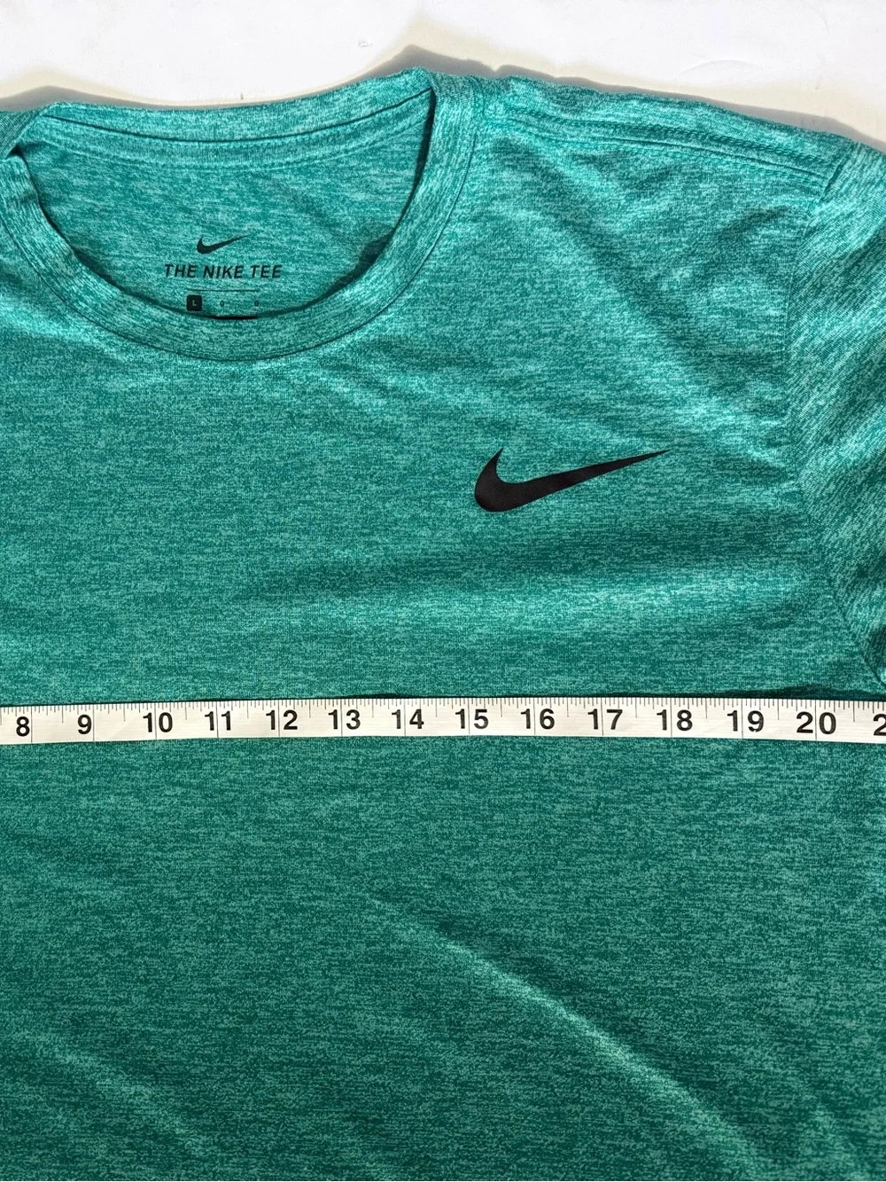 Nike Dri-FIT Heather Green Performance T-Shirt Men’s Large